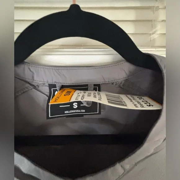 HollowayMen's Gray Golf Pullover Shirt- - Picture 4 of 5